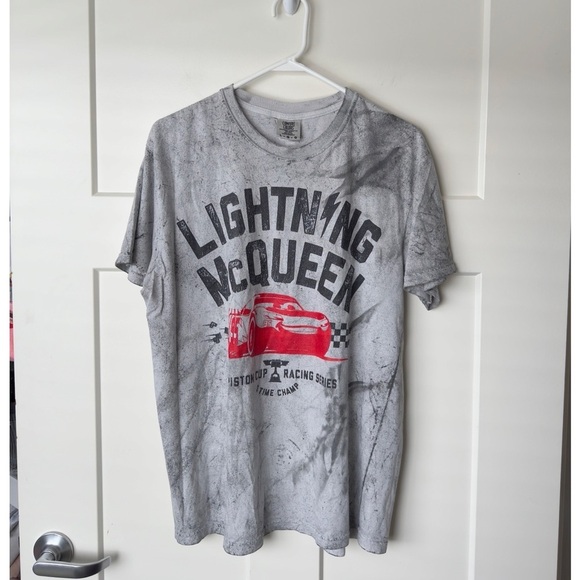 Disney Lightning McQueen Cars T Shirt - Picture 1 of 4